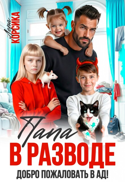 Скачать полную книгу ««Папа в разводе. Добро пожаловать в ад!» Лера Корсика бесплатно