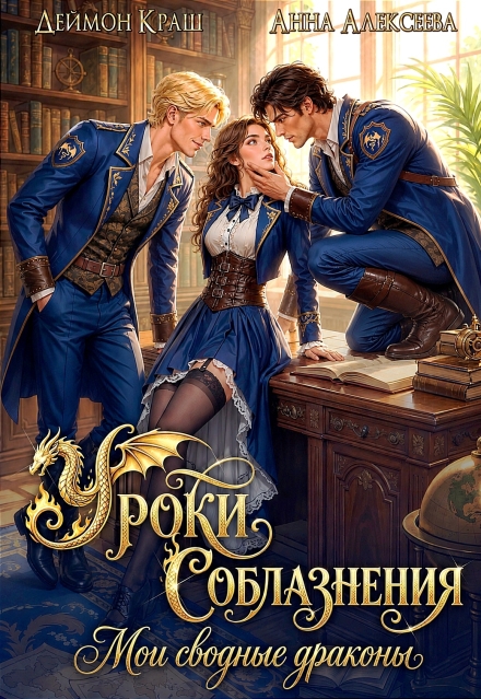 Скачать полную книгу «Уроки Соблазнения. Мои сводные драконы» Анна Алексеева, Деймон Краш бесплатно